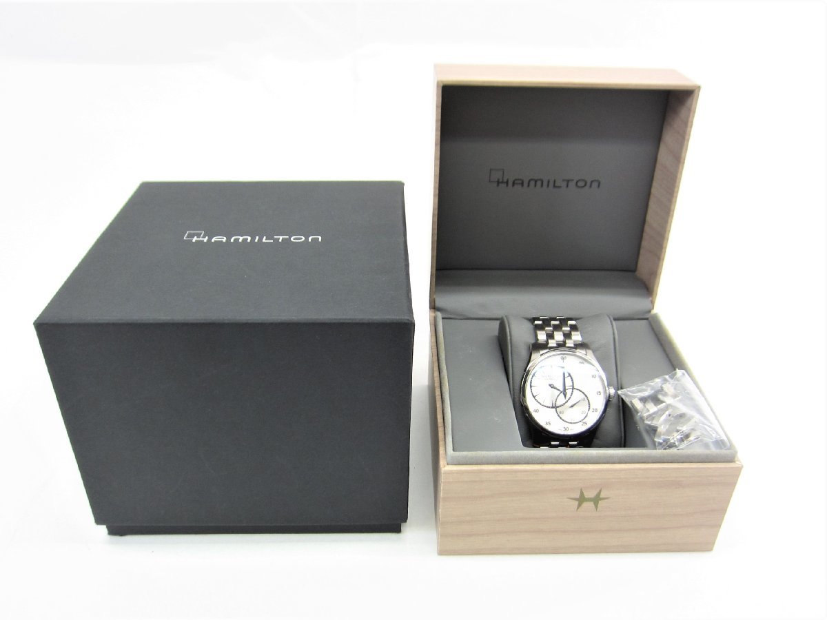 HAMILTON ハミルトン H42615153 JAZZMASTER REGULATOR AUTO ジャズマスター 自動巻き 腕時計 ∠UA10198