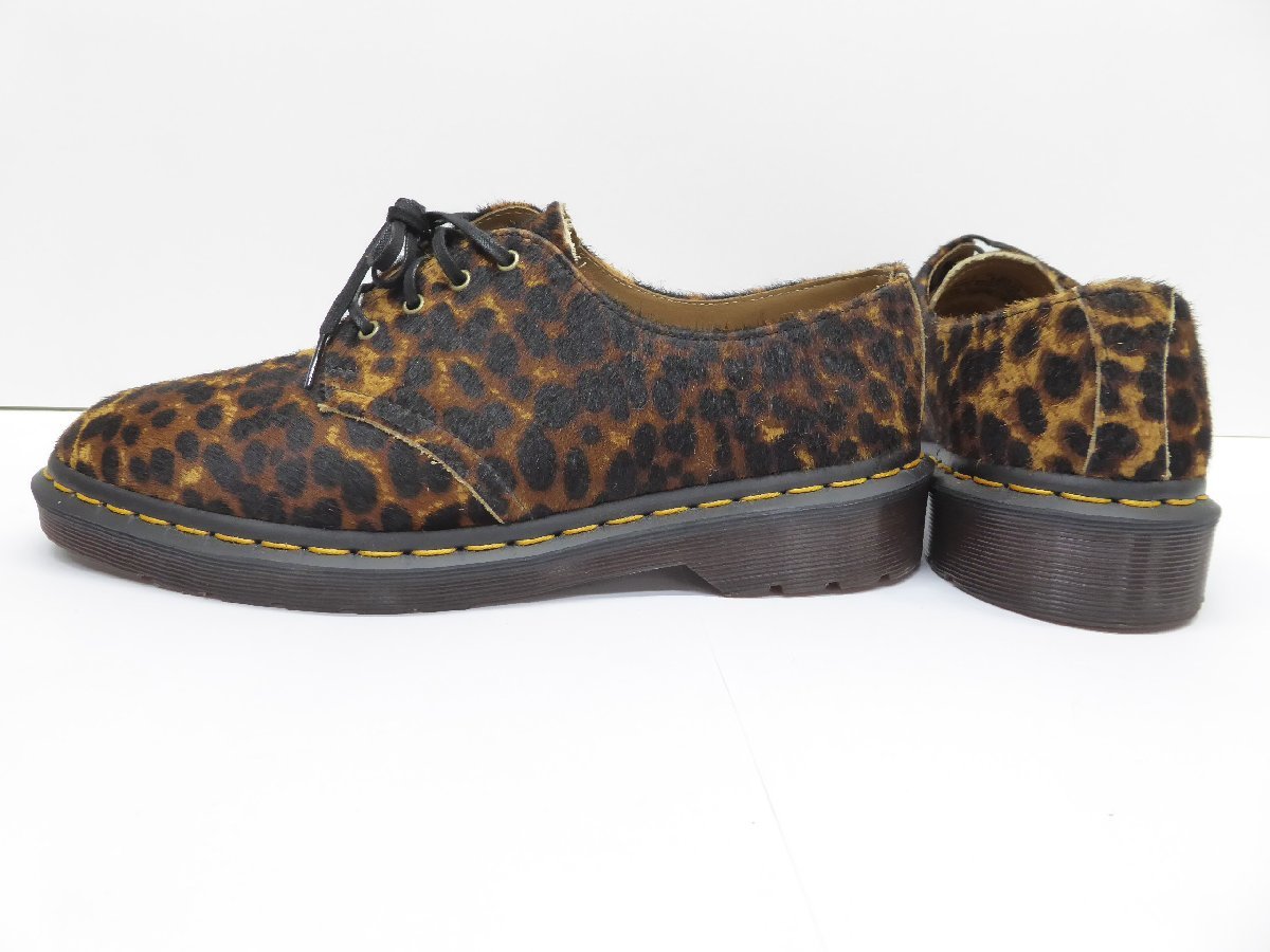 美品 Dr.Martens ドクターマーチン SMITHS MICRO LEOPARD SIZE:UK7 size:26.0cm 靴 △WT2638_画像5