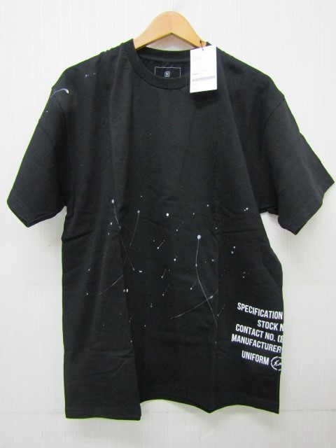 UNIFORM EXPERIMENT × FRAGMENT ユニフォームエクスペリメント × フラグメント 20SS 半袖 Tシャツ UE-200056 SIZE:4 ⊥FG6523