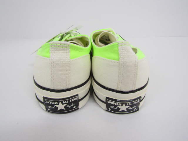 美品 CONVERSE CHUCK 70 OX PSYCHEDELIC GHOST GREEN LOW CUT / 167826C / SIZE:8.5 メンズ 靴 スニーカー ⊥SH6709_画像4