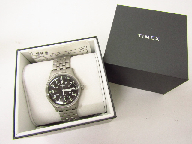 日本人気超絶の TIMEX ⊥AC24162 クォーツ 時計 アナログ TW2R68400