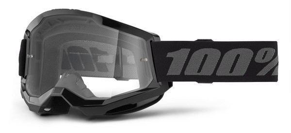 MXゴーグル 100% ゴーグル 23fa STRATA2 ブラック モトクロス 正規(guī)輸入品 WESTWOODMX