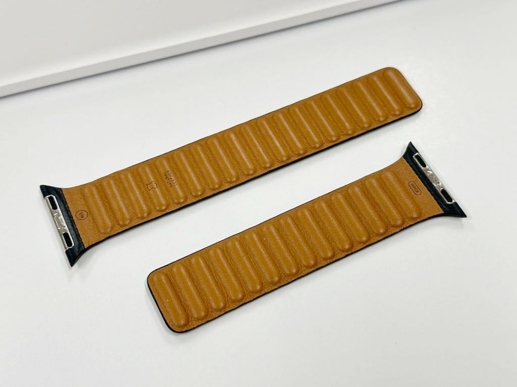 ☆即決 純正 美品 Apple watch ミッドナイトレザーリンク 41mm 40mm 38mm アップルウォッチ レザーバンド 正規品 M/L 704 ☆即決 純正 美品 Apple watch ミッドナイトレザーリンク 41mm 40mm 38mm アップルウォッチ レザーバンド 正規品 M/L 704