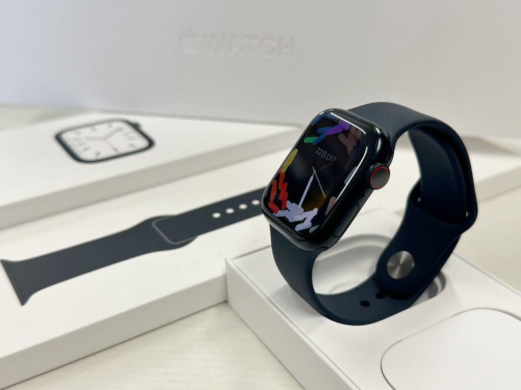 正規品格安】 Apple Watch - Apple Watch Series7 ミッドナイト 45mm