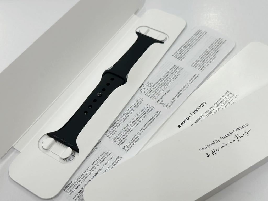 未使用即決 Apple Watch HERMES Series8 黒 エルメス 限定 ブラック