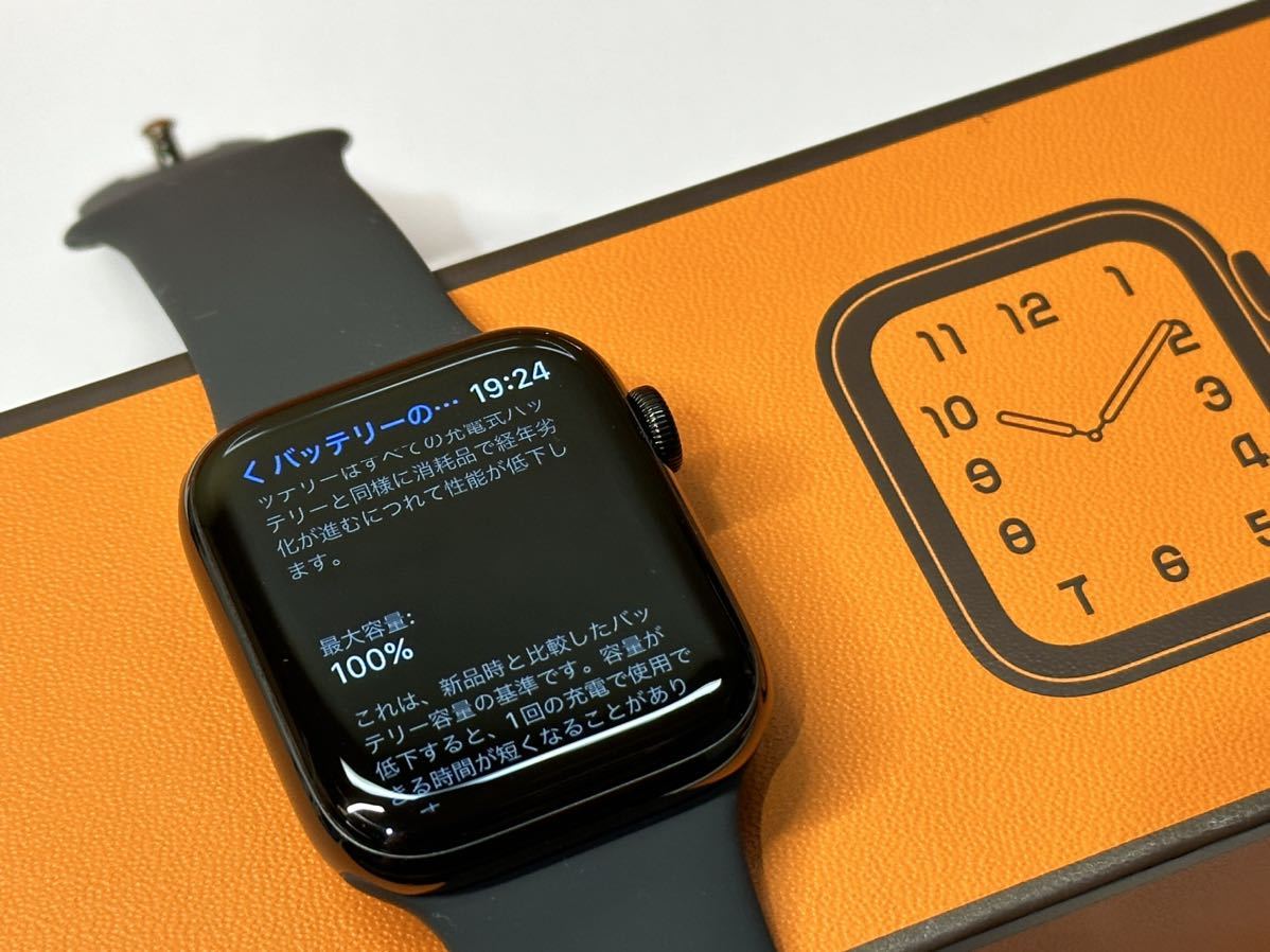 バッテリー新品】AppleWatch HERMES series5 44mm-