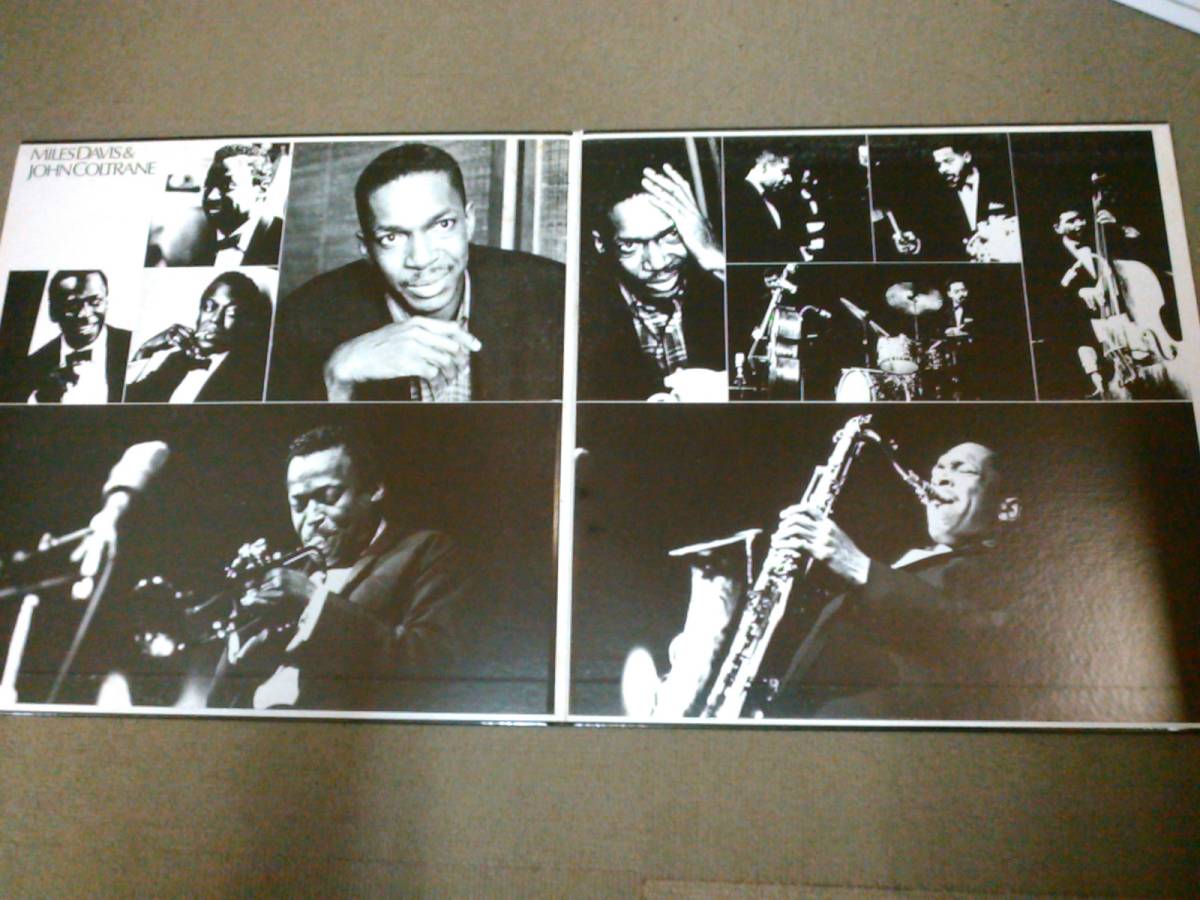 す1-e08【匿名配送・送料込】LP2枚組 MILES DAVIS ＆ JOHN COLTRANE Live Stockholm 1960 型番：DIW25006/7_画像2