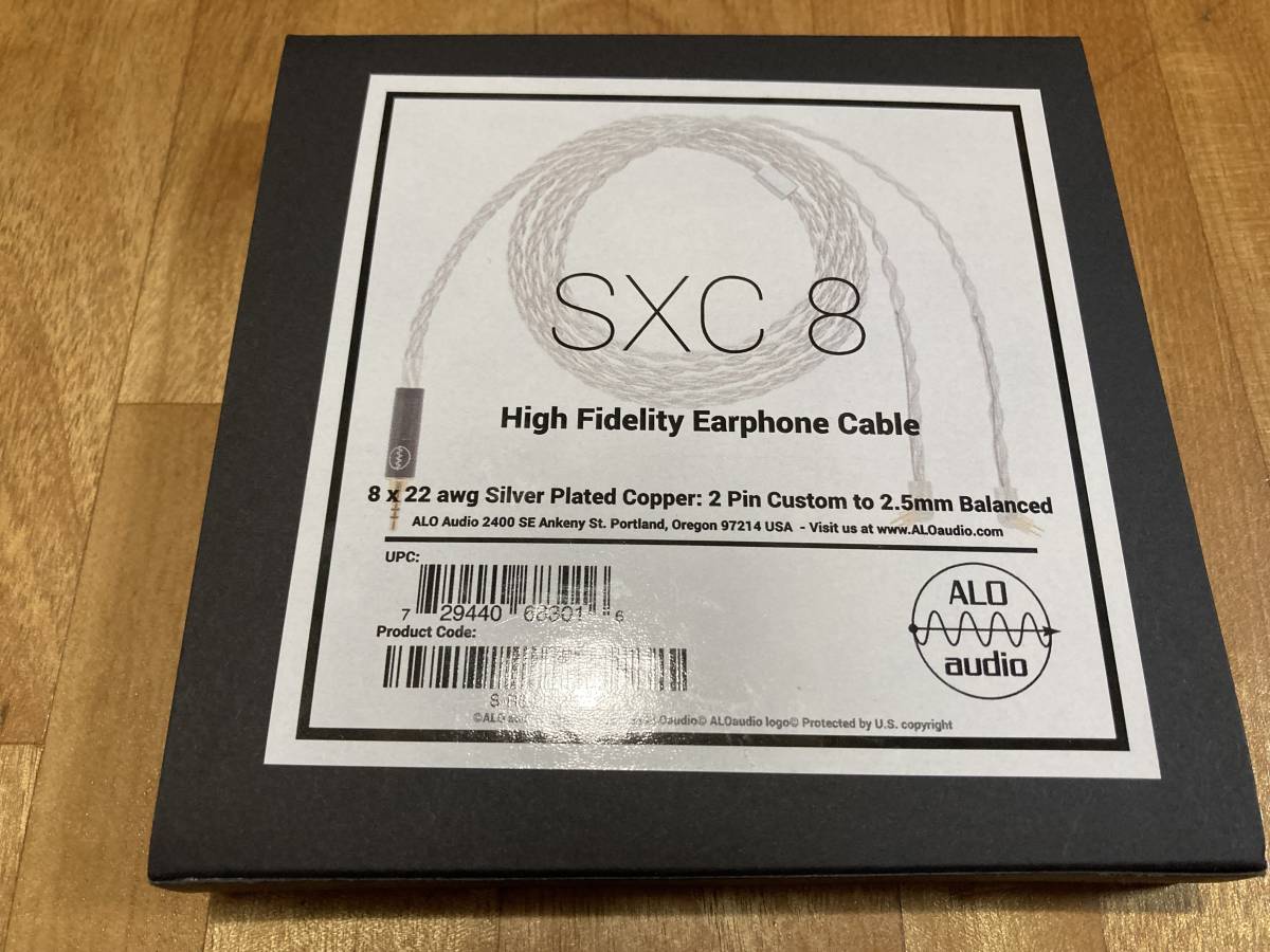 ALO Audio SXC 8 IEM Cable 2pin 2.5mm