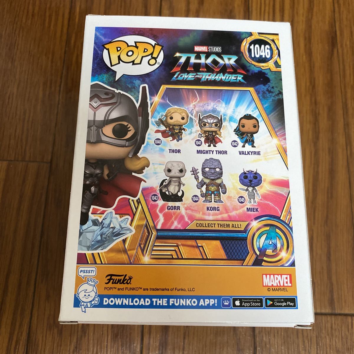 FUNKO POP ファンコ ポップ マイティーソー Thor love&thunder フィギュア ジェーン 限定 marvel マーベル アメコミ ラブ&サンダー_画像3