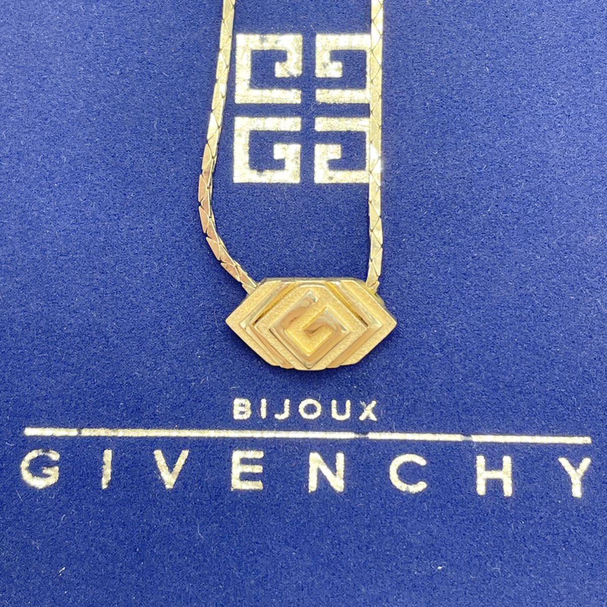 年新作 ヴィンテージ ストーン ネックレス GIVENCHY 六連