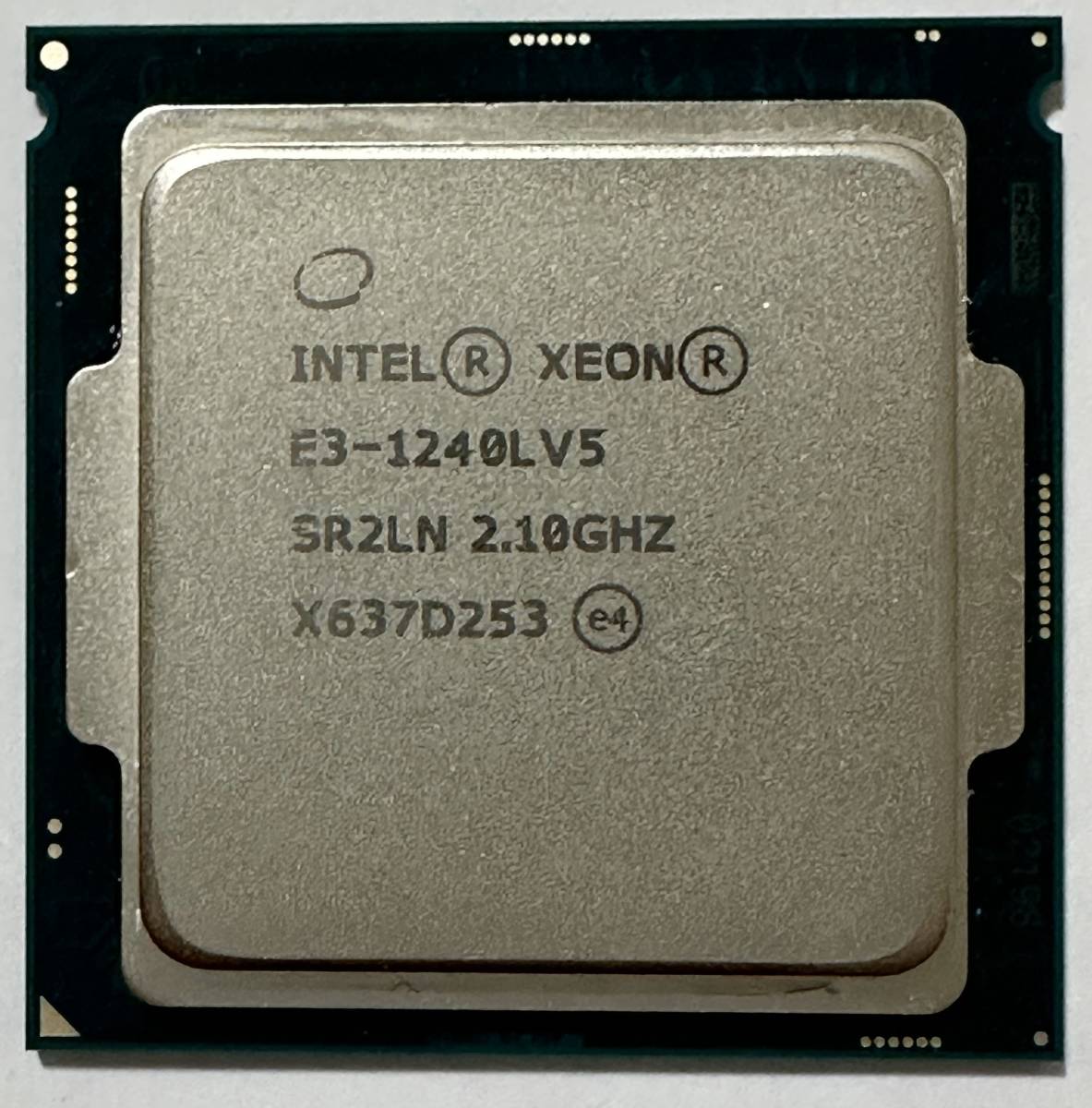 Intel Xeon E3 1240L v5 (4C8T/2 1GHz/8MB/25W/LGA1151)2｜PayPayフリマ