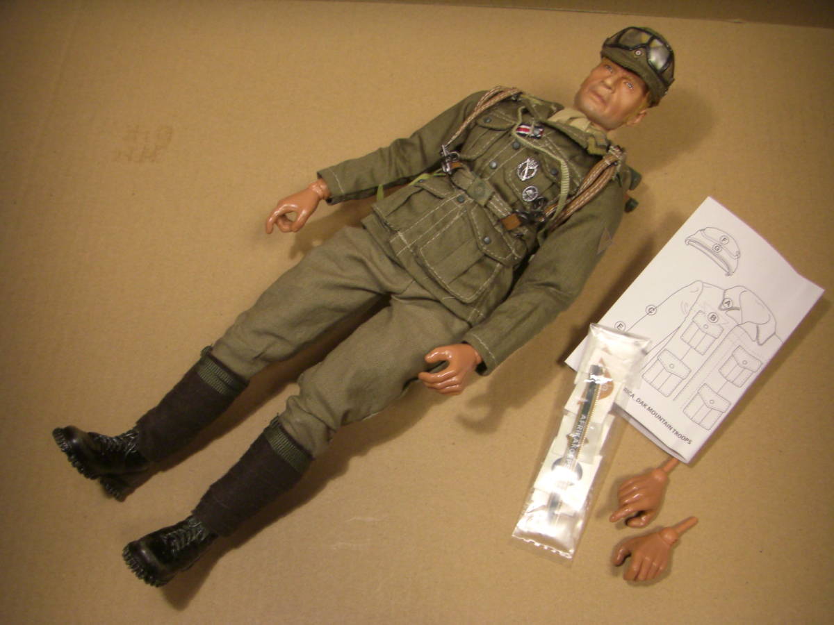 BBI 1/6 WW2 ドイツ軍 DAK アフリカ戦線 山岳猟兵 ジャンク GIジョー