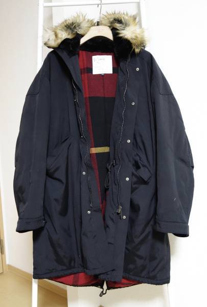  beautiful goods * MCQ ALEXANDER MCQUEEN oversize coat 