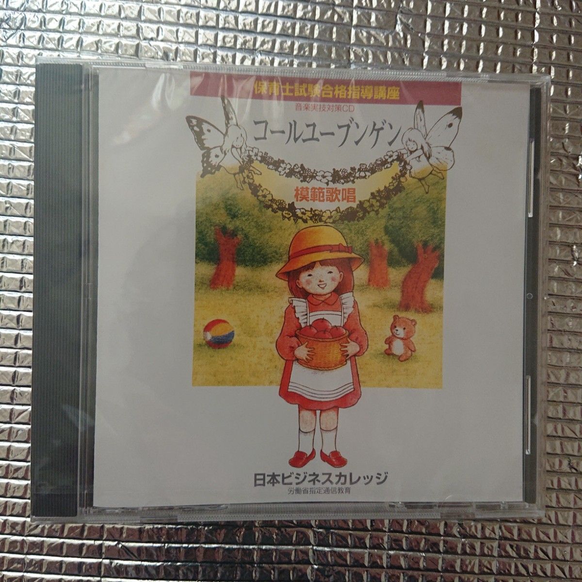 保育士 資格 教材 日本ビジネスカレッジ  幼稚園 指導講座 実技対策 CD