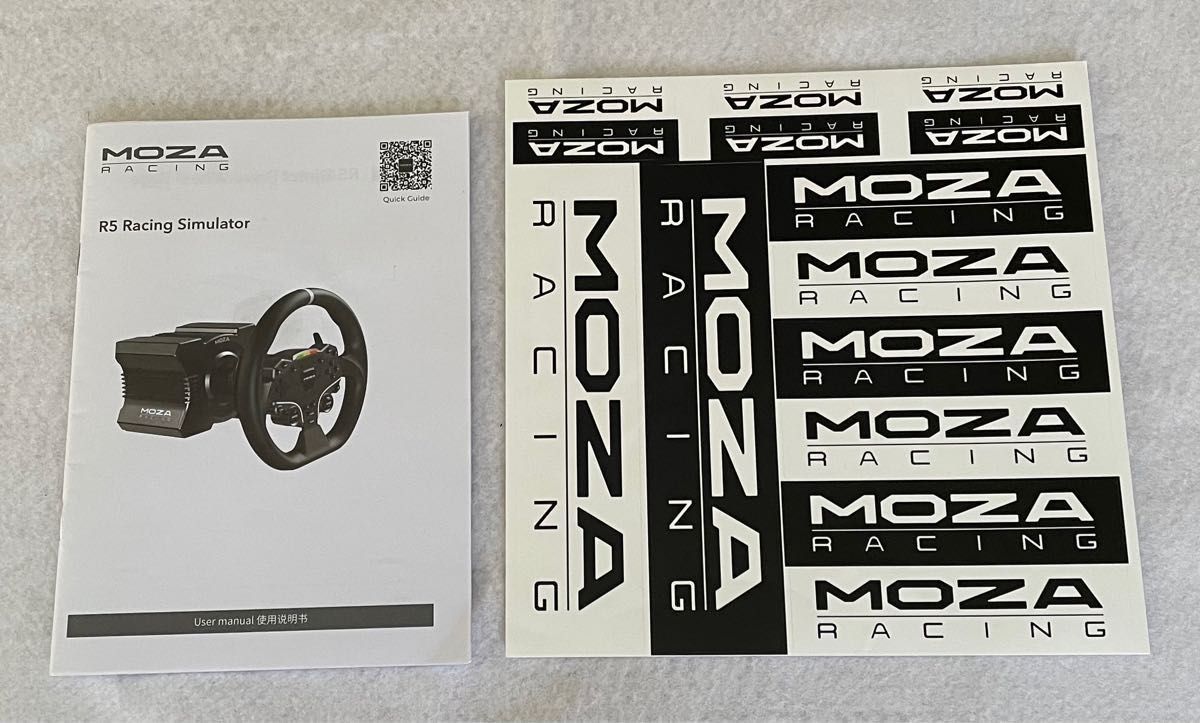 Moza Racing R5 ダイレクトドライブ ハンコン ペダル バンドル セット クラッチペダル付　ハンドブレーキ、シフター付