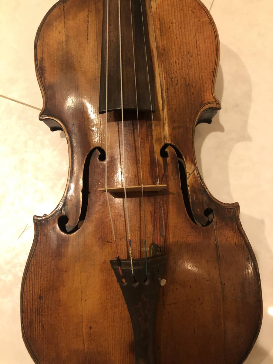 とても古いバイオリン　ジャンク_画像5