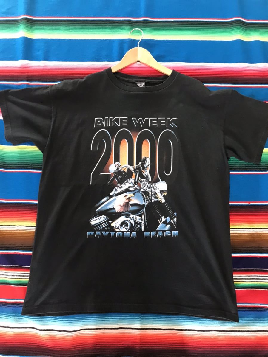 Bike Week 2000 Daytona Beach Tシャツ デイトナ　バイクウィーク　デイトナビーチ　ビンテージ　世田谷ベース　古着　アメカジ_画像2