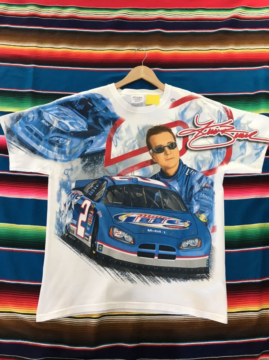 Kurt Busch Nascar Tシャツ ナスカー レーシング レース USA アメリカ ビンテージ 世田谷ベース 企業 カンパニー 古着 アメカジ