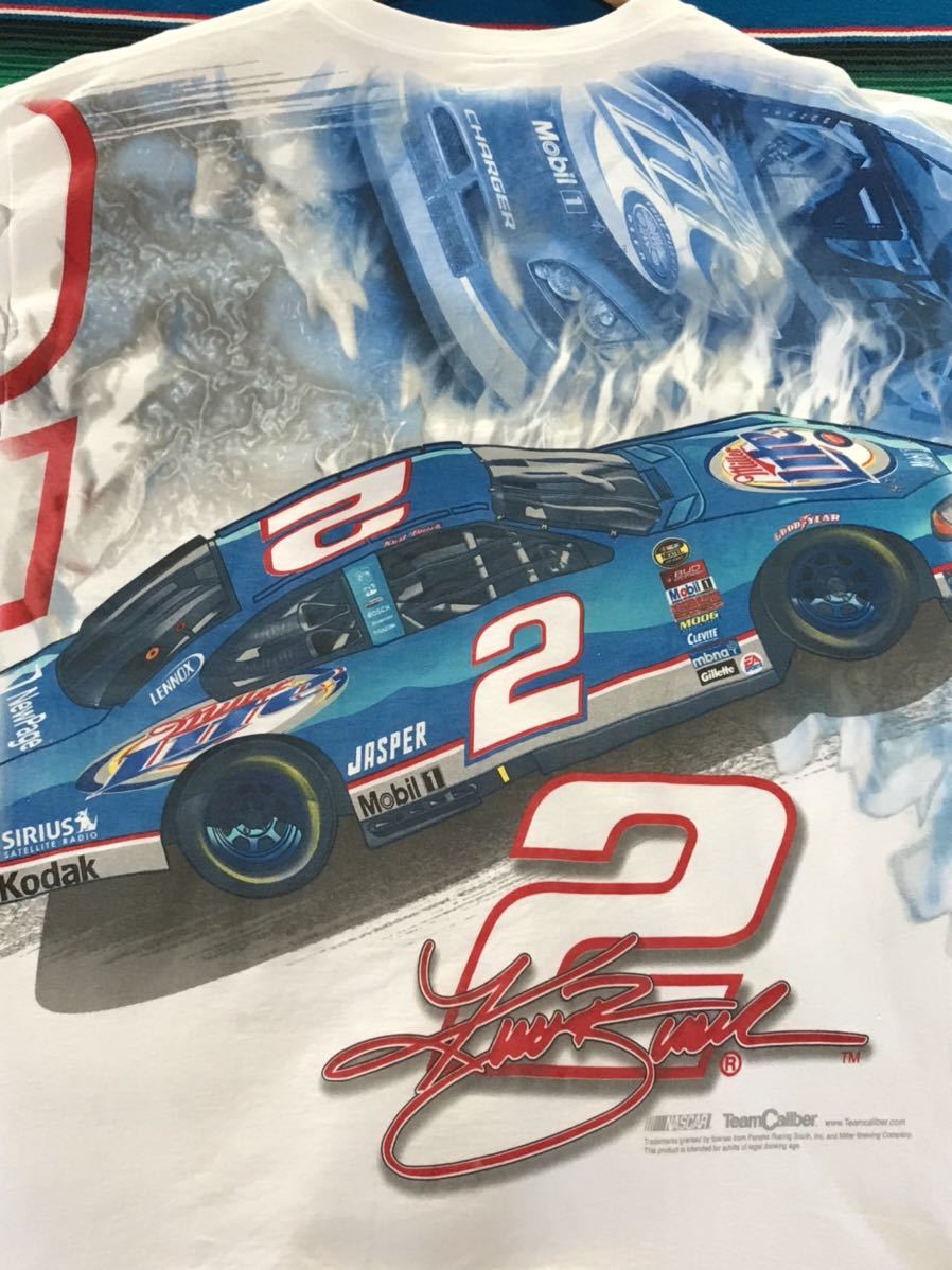 Kurt Busch Nascar Tシャツ ナスカー レーシング レース USA アメリカ ビンテージ 世田谷ベース 企業 カンパニー 古着 アメカジ