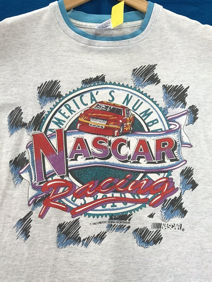 Nascar Racing Tシャツ ナスカーレーシング　レース　レーシング　アメリカ　ビンテージ　世田谷ベース　企業　カンパニー　古着　アメカジ_画像1