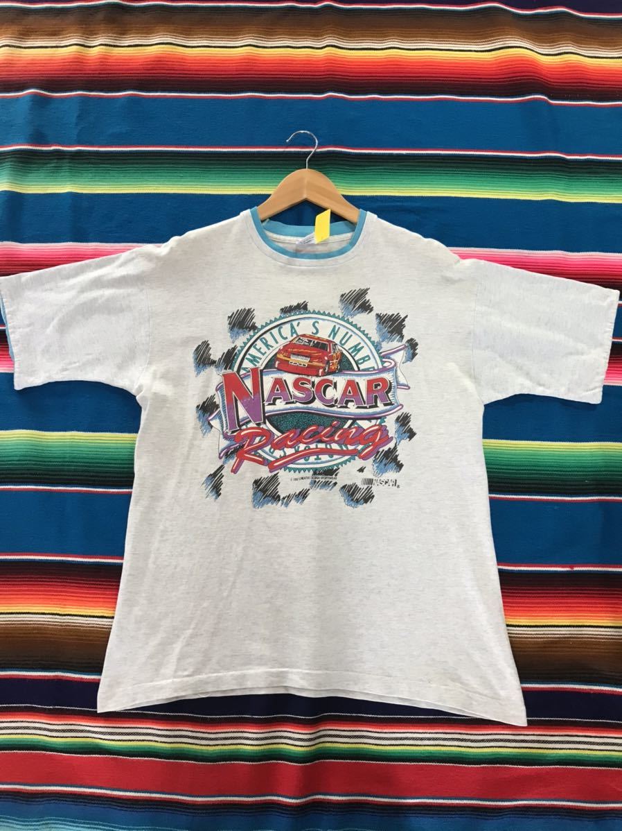 Nascar Racing Tシャツ ナスカーレーシング　レース　レーシング　アメリカ　ビンテージ　世田谷ベース　企業　カンパニー　古着　アメカジ_画像2