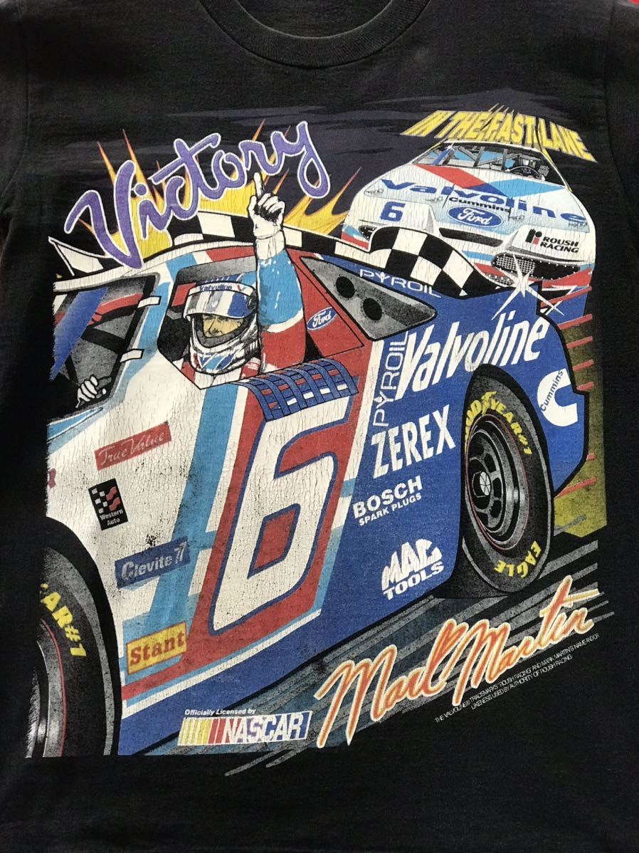 Nascar 1995 Mark Martin 6 Tシャツ ナスカー　アメリカ　ビンテージ　レース　レーシング　ストックカー　ドライバー　世田谷ベース　古着_画像1