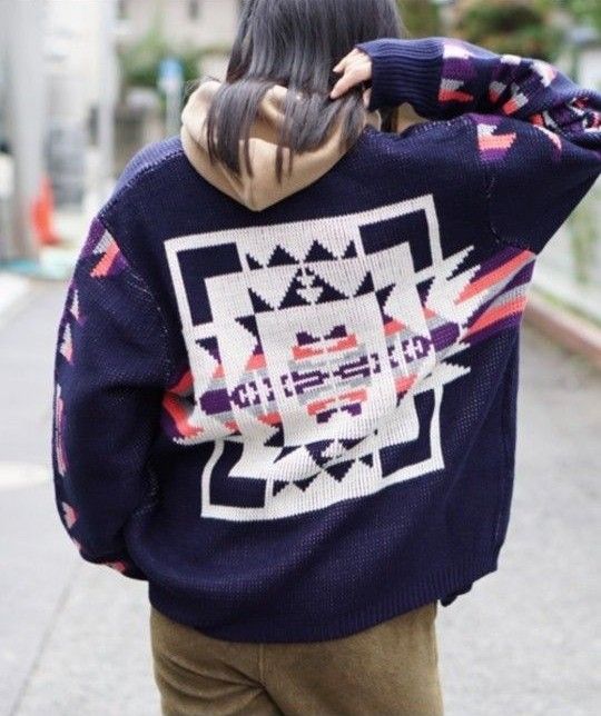 カーディガン PENNEYS/ペニーズ NATIVE CARDIGANネイティブ