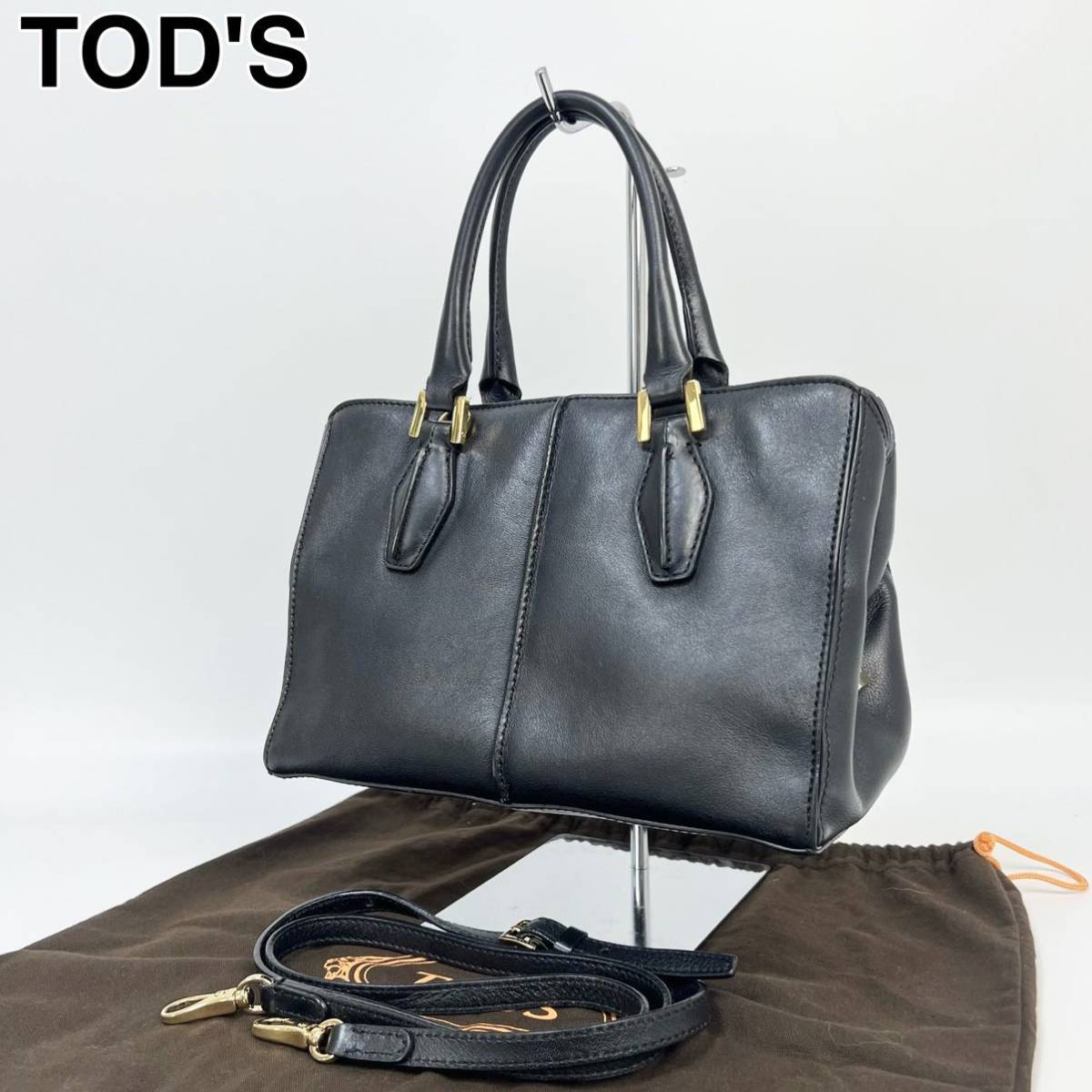 今ならほぼ即納！ 23G37 TOD'S トッズ ショルダーバッグ Dバッグミニ