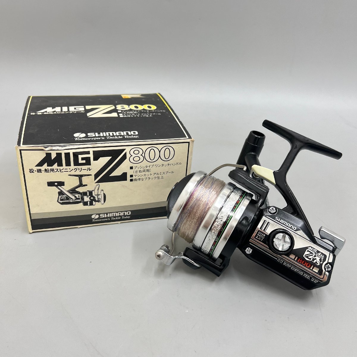 ●○[1]　シマノ ミグZ800 スピニングリール SHIMANO MIG Z800　現状品 動作未確認　5/080701ｔ○●_画像1