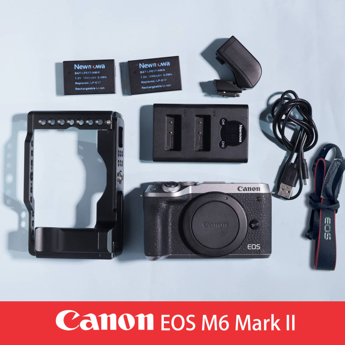 ヤフオク! - 【送料無料】Canon EOS M6 Mark II ボデ