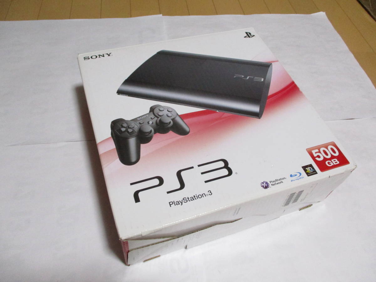PS3　箱付き　薄型　本体　ブラック　激安！！！！！！！