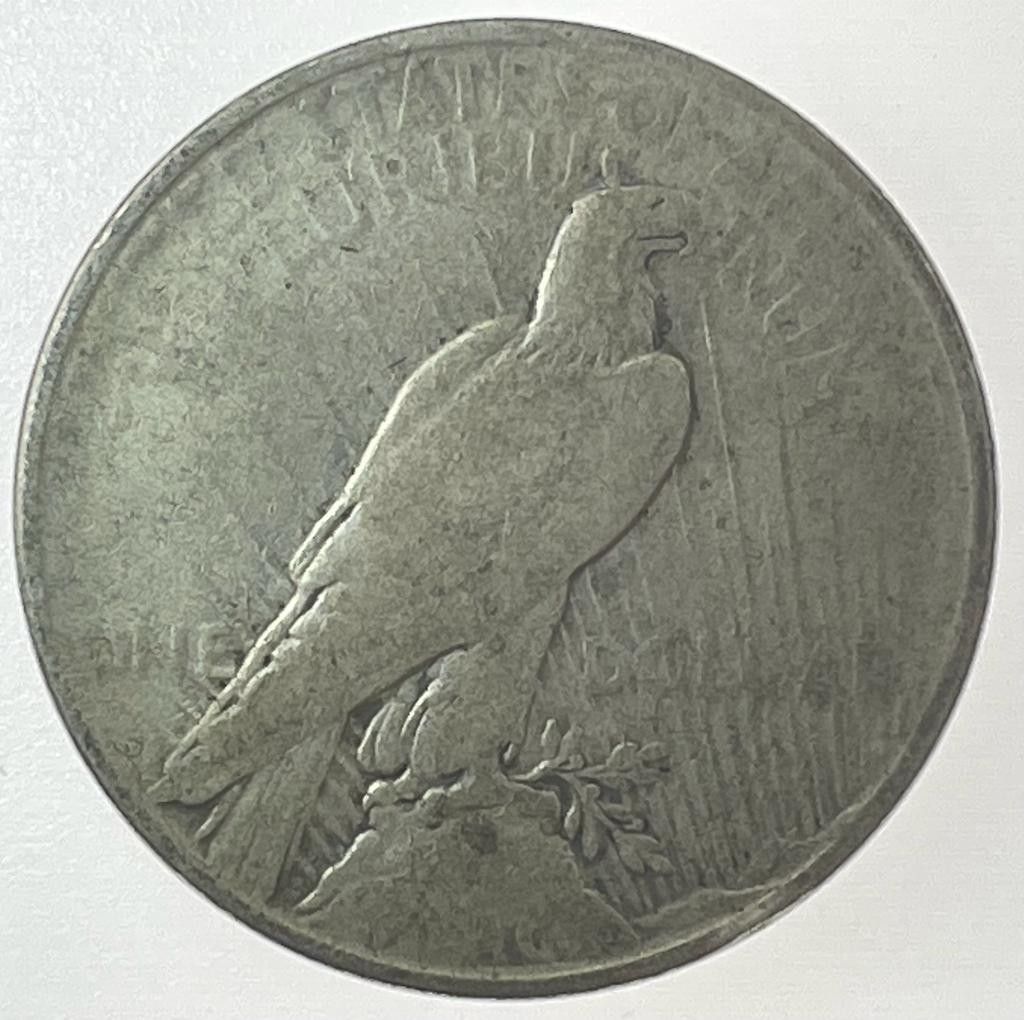 1922 年アメリカピースドル銀貨
