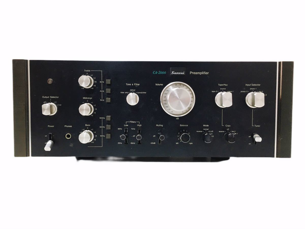Sansui サンスイ CA-2000 ステレオコントロール プリ アンプ