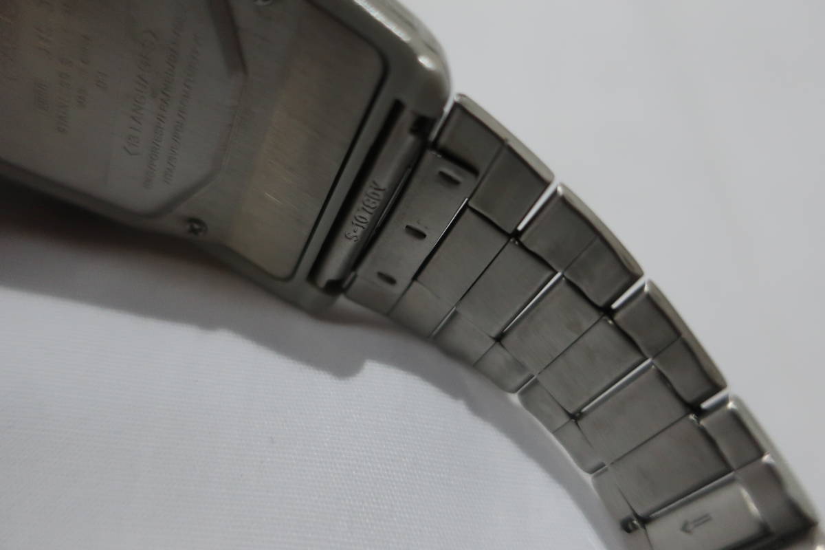 同梱不可【S送900円】4983　CASIO　カシオ　データバンク　メンズ　腕時計　デジタルウォッチ　DBC-32　動作品　保証なし_画像8