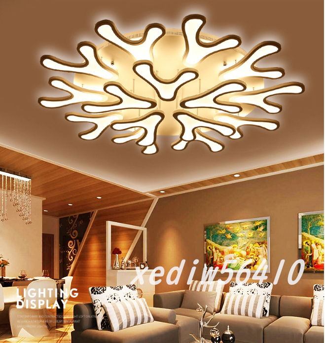 気質アップ 「室内芸術」高級感満載 シーリングライト 15灯 天井照明