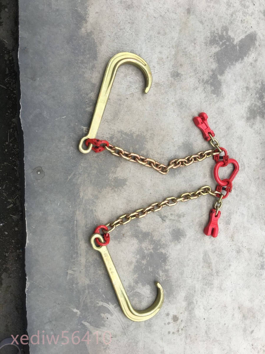 high quality * use load 5t manganese steel made J hook chain traction chain  pulling hook trailer hook wrecker car loading car adjustment vessel relief  hook : Real Yahoo auction salling