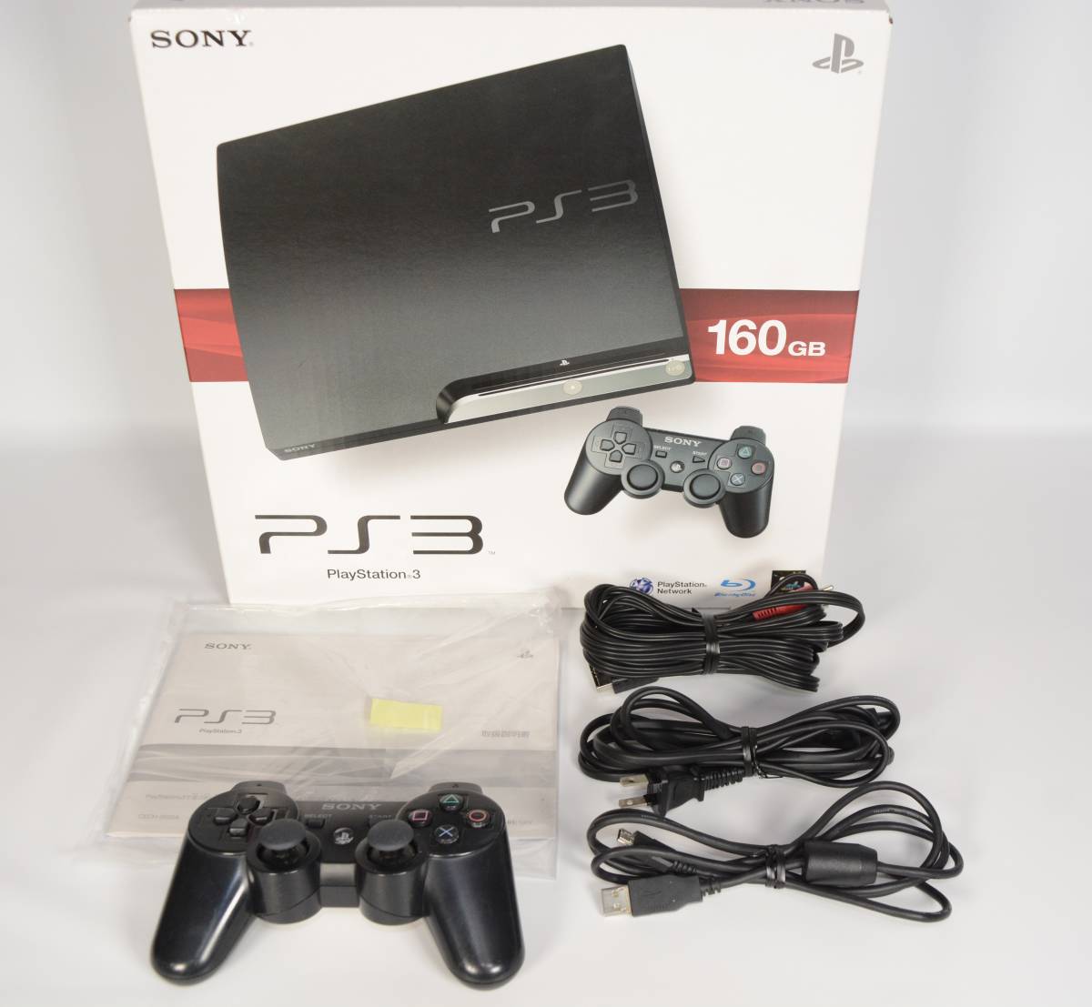 SONY PlayStation3 CECH 2500A 160GB PS3本体初期化済動作良好動作確認