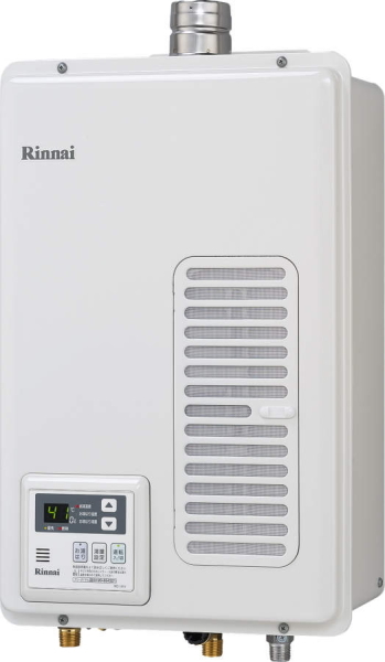 リンナイ　RUX-V1615SWFA(B)-E　ガス給湯器　16号　給湯専用・音声ナビ付　屋内壁掛型　FE方式