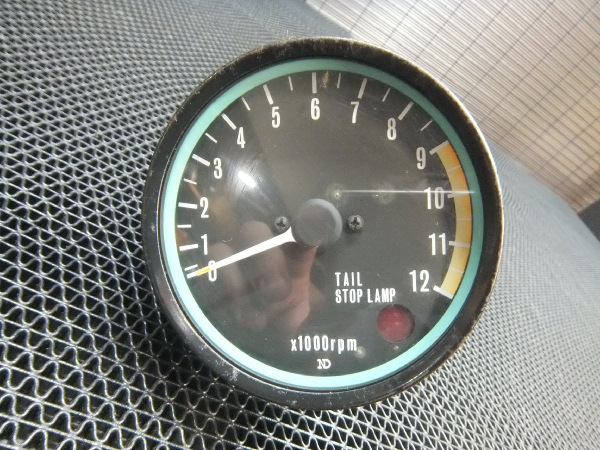 カワサキ Z750FOUR D1 実動タコメーター (国内昭和54年式 750RS Z2 Z1