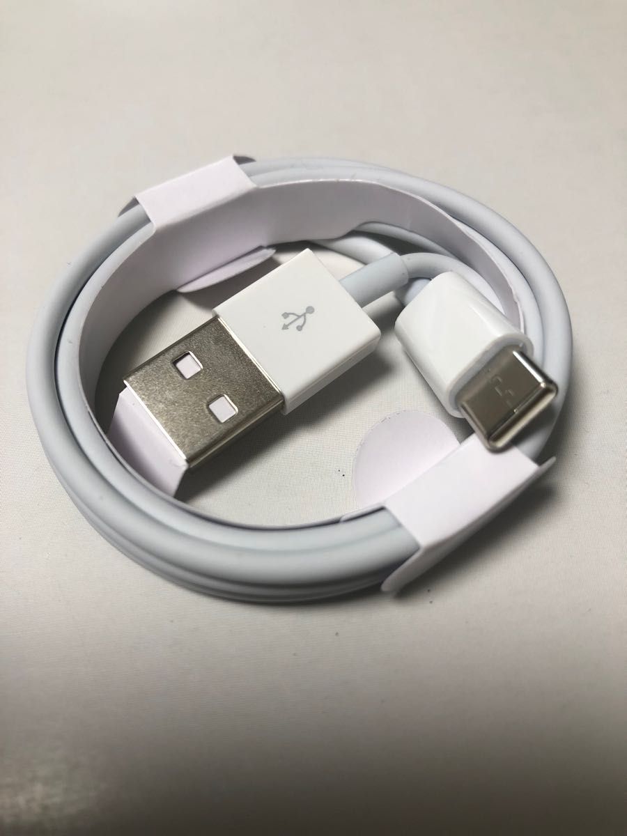 最新モデル【即日配送】Apple・Android純正同等 USB-C ケーブル　2セット1m 急速充電モデル