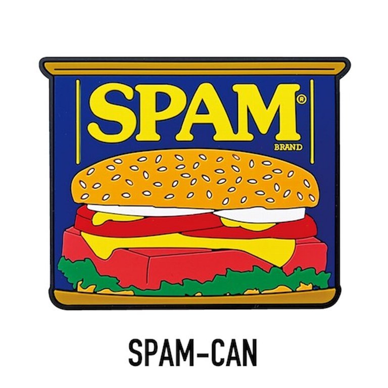 SPAM （CAN）ラバーコースター アメ雑 アメリカン雑貨 アメリカ雑貨_画像1