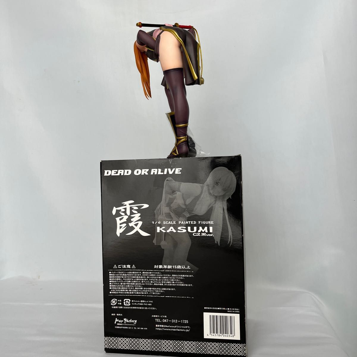 DEAD OR ALIVE  霞　1/6 Scale painted figure C2 黒ver.