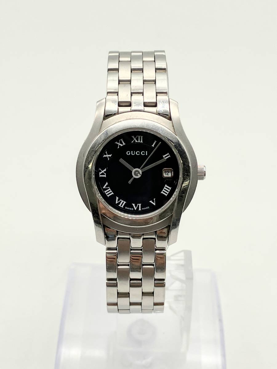 ミや〔SIY6〕1円スタート!GUCCI グッチ5500L クオーツ腕時計