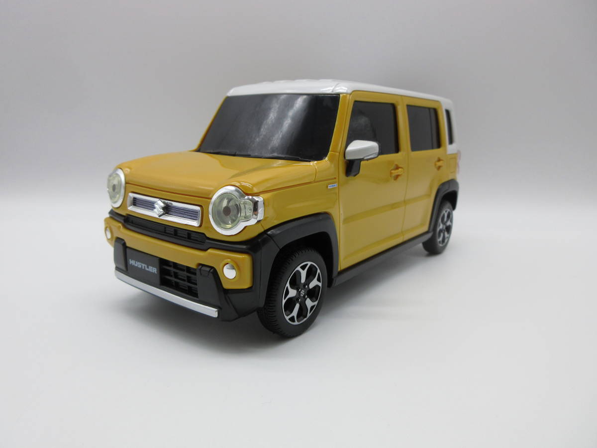 1/18 SUZUKI スズキ 新型ハスラー HUSTLER ディーラー展示用　非売品 ミニカー カラーサンプル　アクティブイエロー ホワイト2トーンルーフ