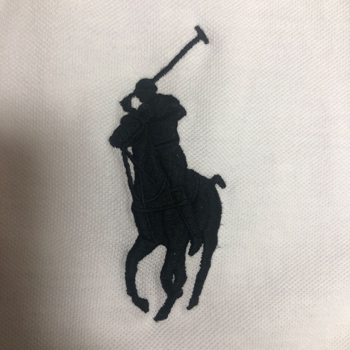 ラルフローレンポロシャツ　レディース　M165/92A ホワイト　白 ビッグポニー POLO RALPH LAUREN