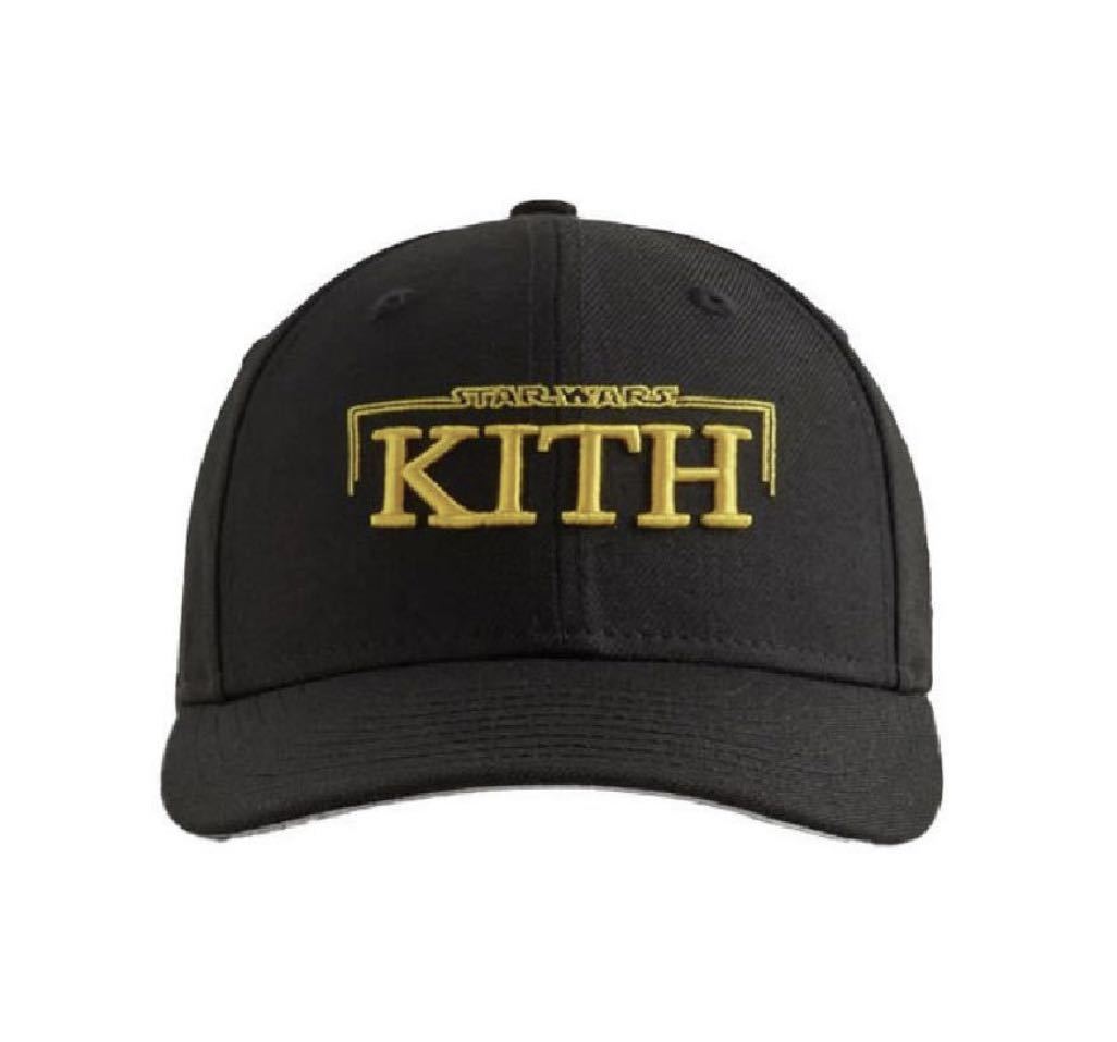 7 1/2 Kith x STAR WARS Logo New Era 59FIFTY Low Profile Blackキス x スターウォーズ ロゴ ニューエラ 59フィフティー