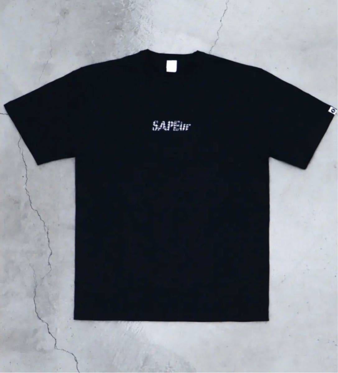SAPEur HOUNDS TOOTH HEAD S/S TEE Lサイズ 新品未使用 サプール ロッドマンの画像2