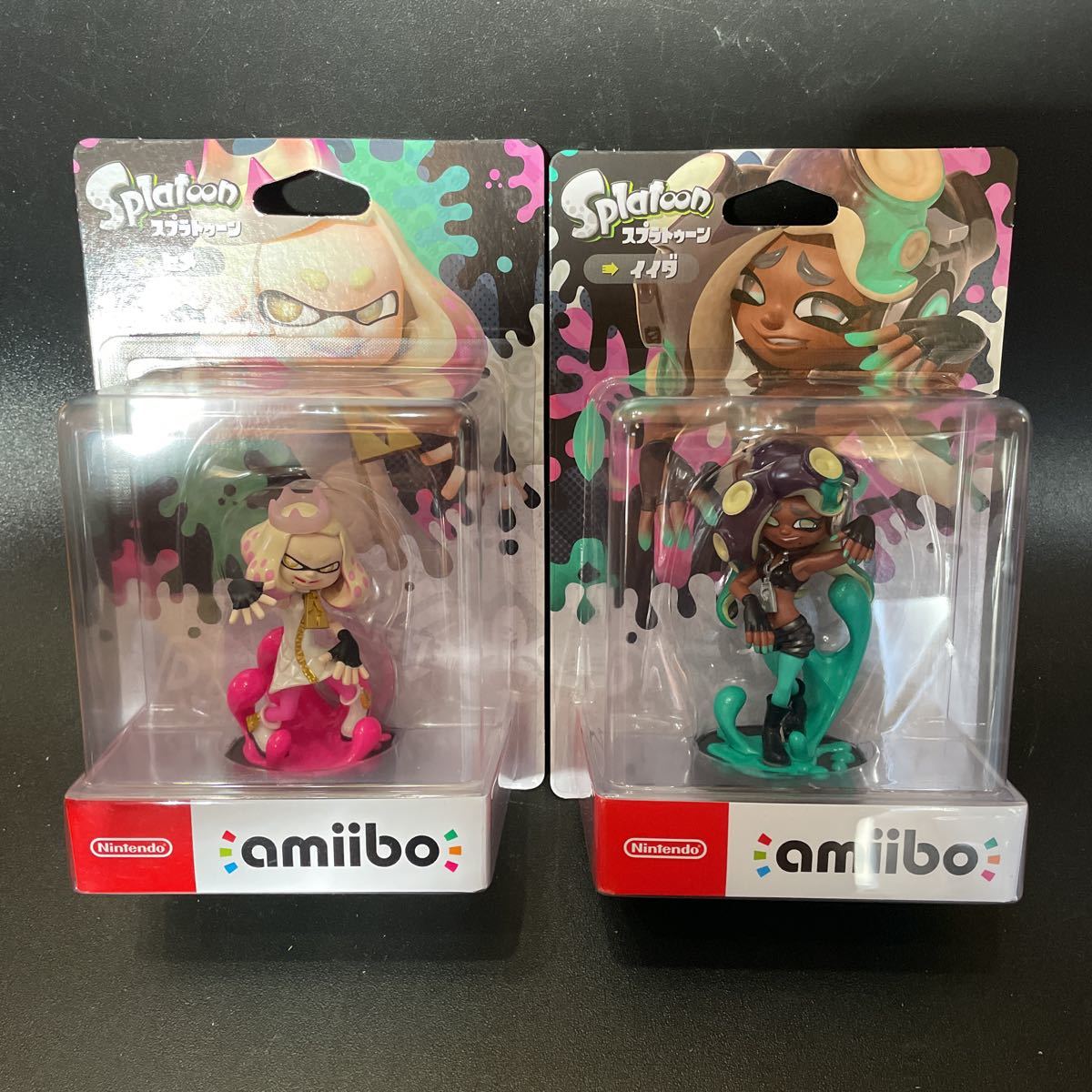 未開封　アミーボamiibo　スプラトゥーン　ヒメ＆イイダ　テンタクルズ_画像1