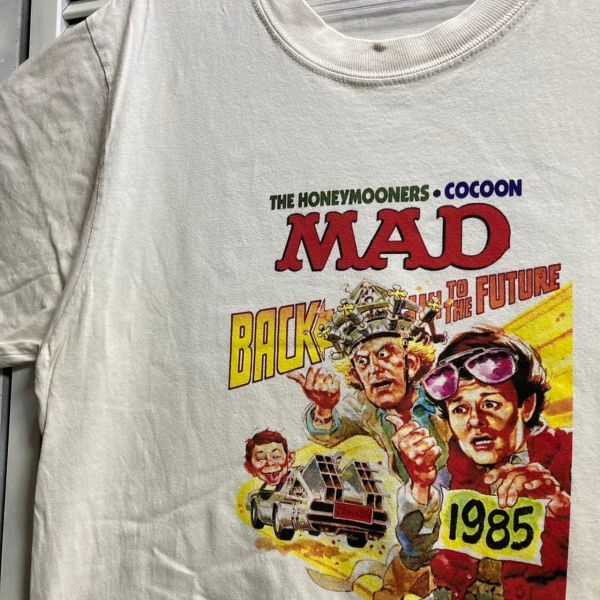 1スタ 白 ムービー Tシャツ MAD magazine マッドマガジン バック