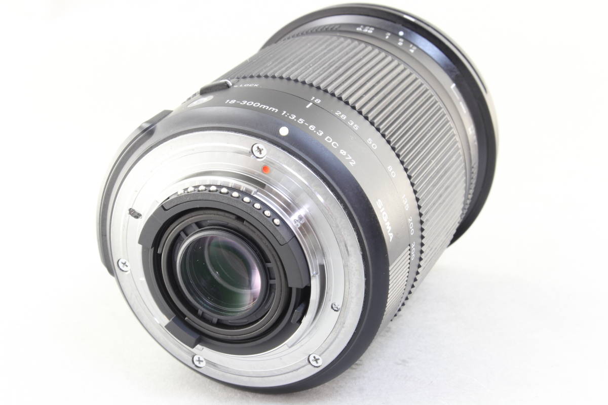 B+ (並品) SIGMA シグマ Contemporary 18-300mm F3.5-6.3 DC Nikon用 初期不良返品無料 領収書発行可能_画像3